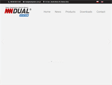 Tablet Screenshot of dualsystem.com.pl
